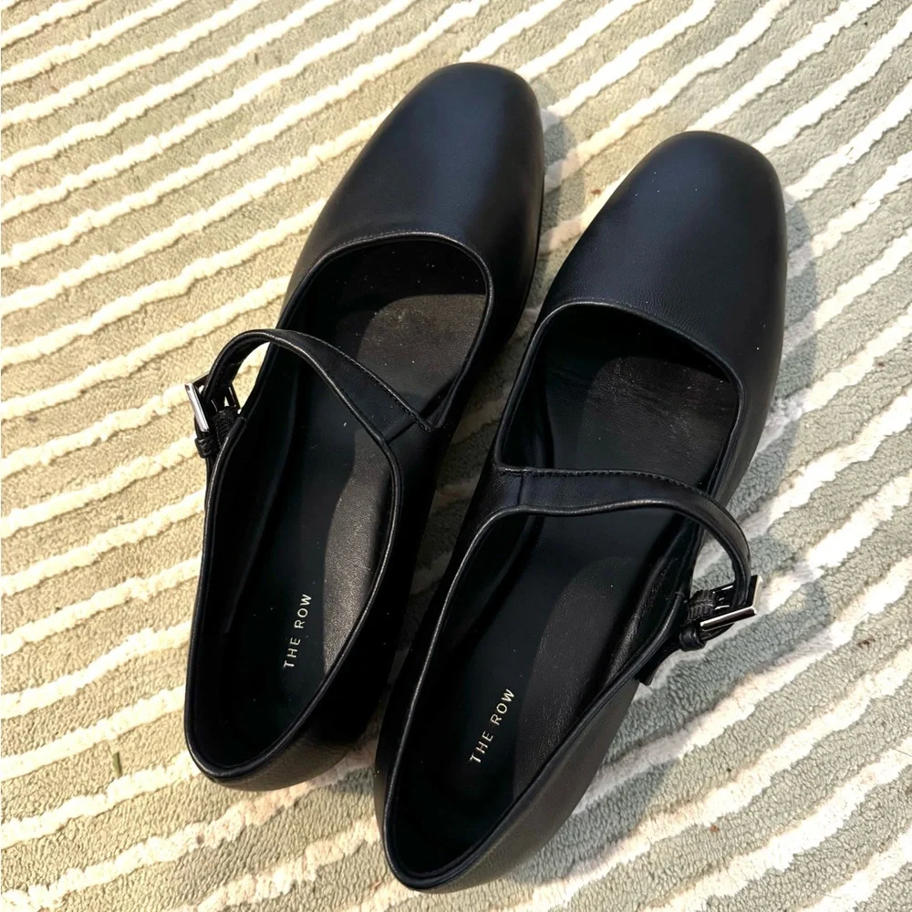 Ava leather Mary Jane ballet flats - Picture 5 of 5